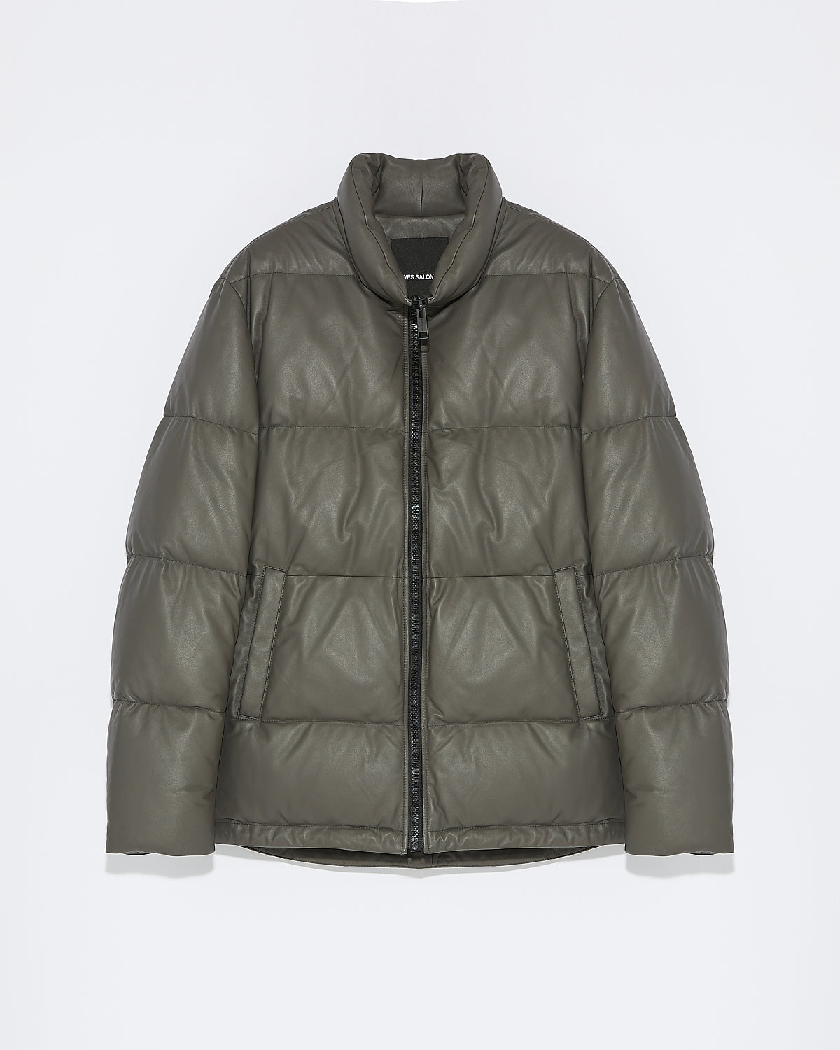Doudoune cuir-Yves Salomon - Soldes d'hiver - Winter Sale