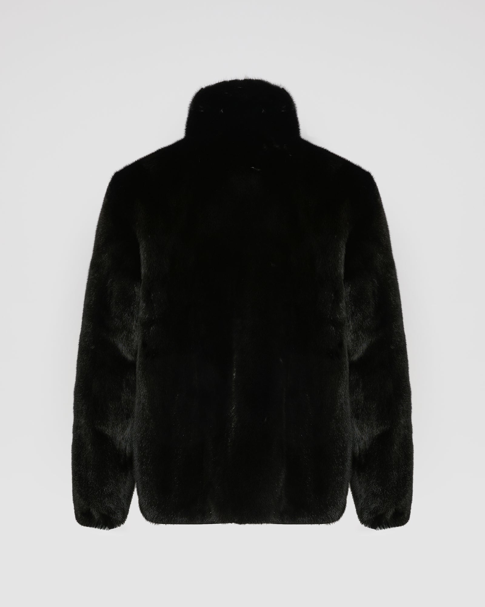 Reversible mink fleece jacket – Yves Salomon