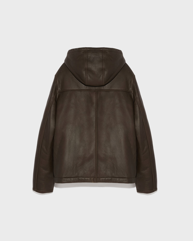 Hoodie en peau lainée silky