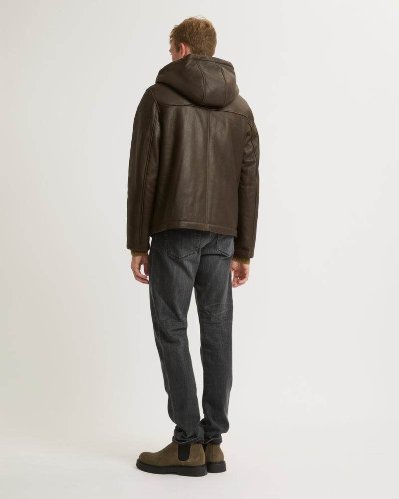 Hoodie en peau lainée silky