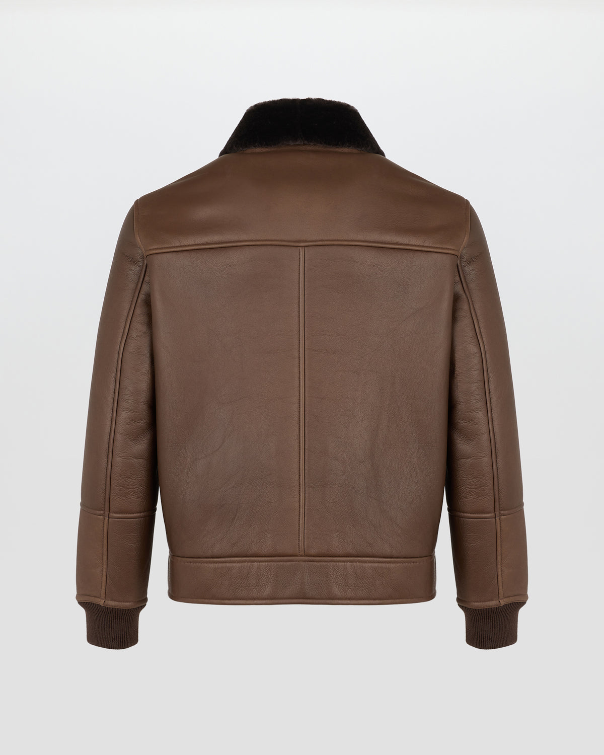 Veste en peau lainée d'agneau Mérinos fine boucle - Yves Salomon - Nouvelle collection Automne Hiver