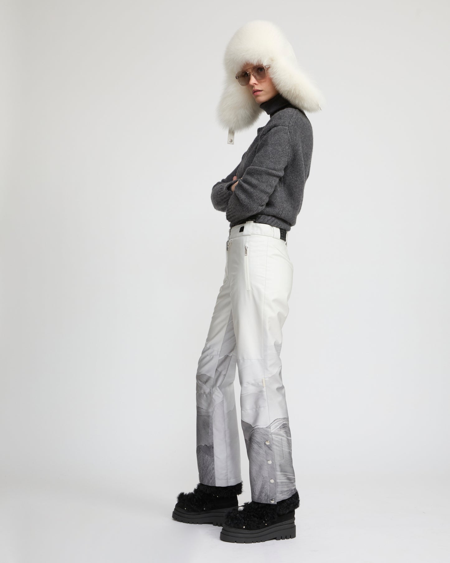 Pantalon large de ski imperméable -Yves Salomon