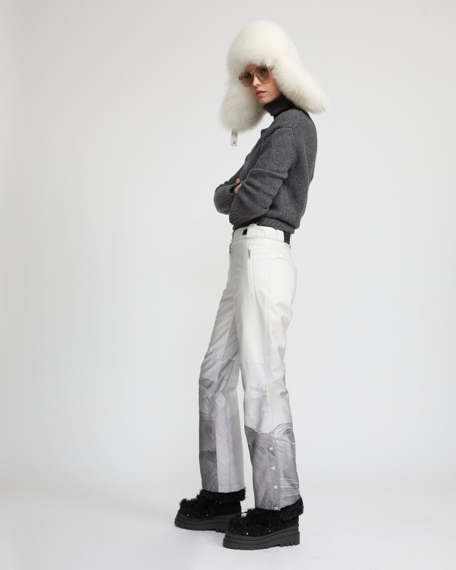 Pantalon large de ski imperméable -Yves Salomon