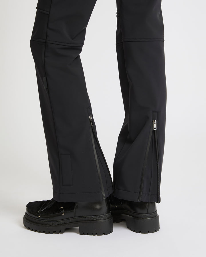 pantalon-fitte-tissu-softshell-noir-24wkp012xxs25wc99 -Yves Salomon