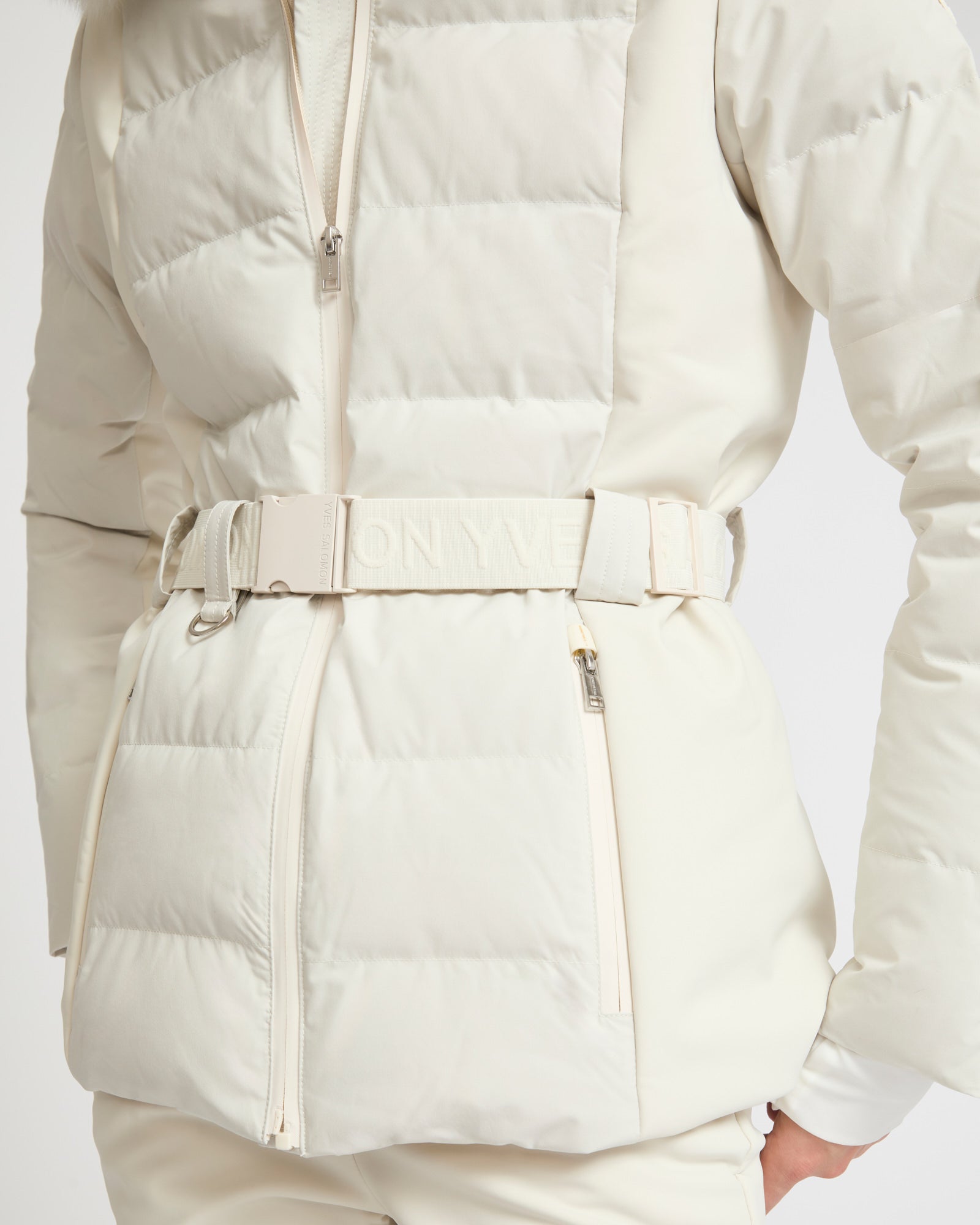 VEGAN FUR GILET IVORY - BIRTHDAY BASH - ジャケット・アウター