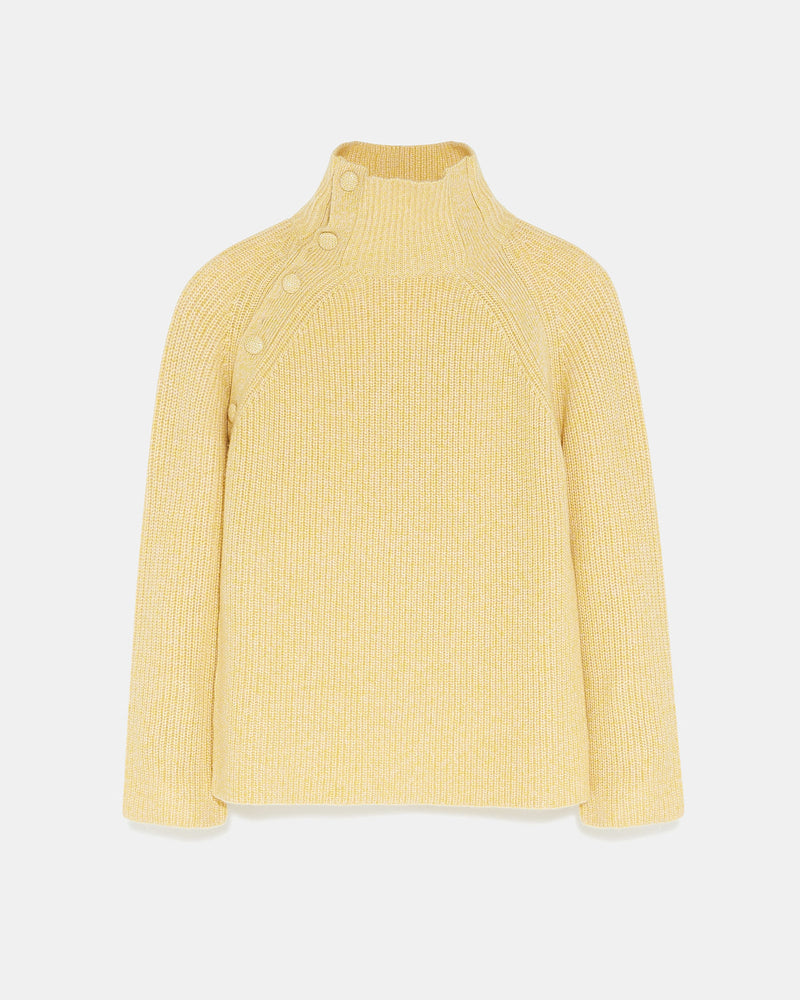 Pull col cheminée en cachemire-Yves Salomon - Soldes d'hiver - Winter Sale