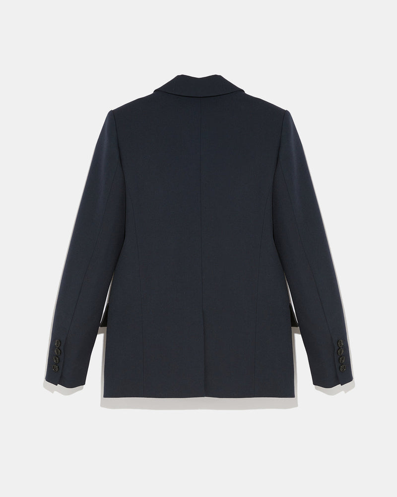 Veste tailleur en gabardine de laine