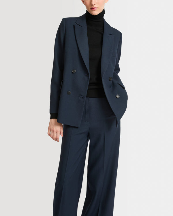 Veste tailleur en gabardine de laine