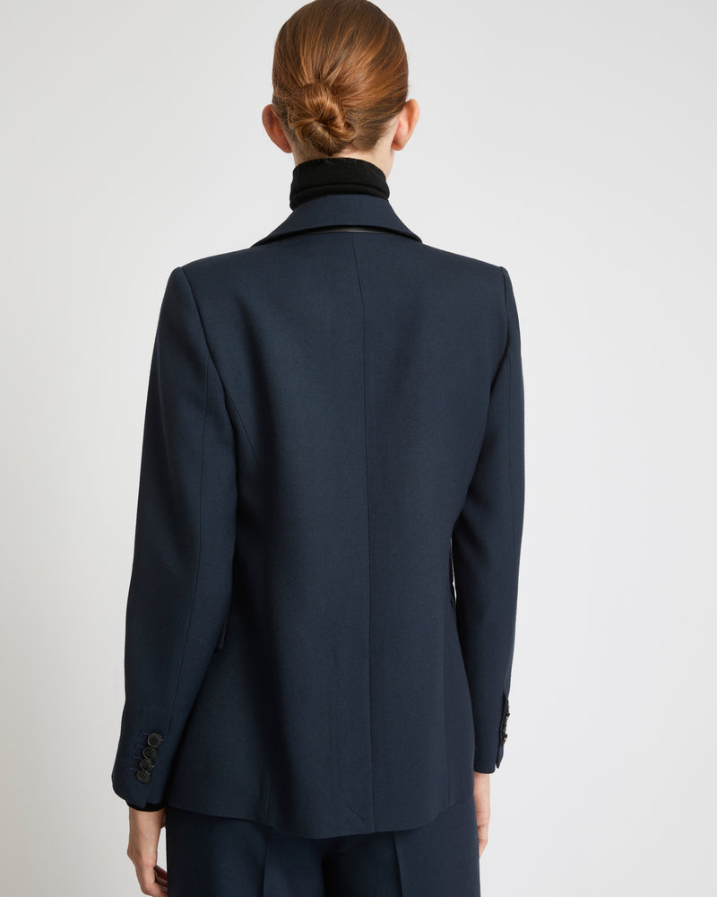 Veste tailleur en gabardine de laine