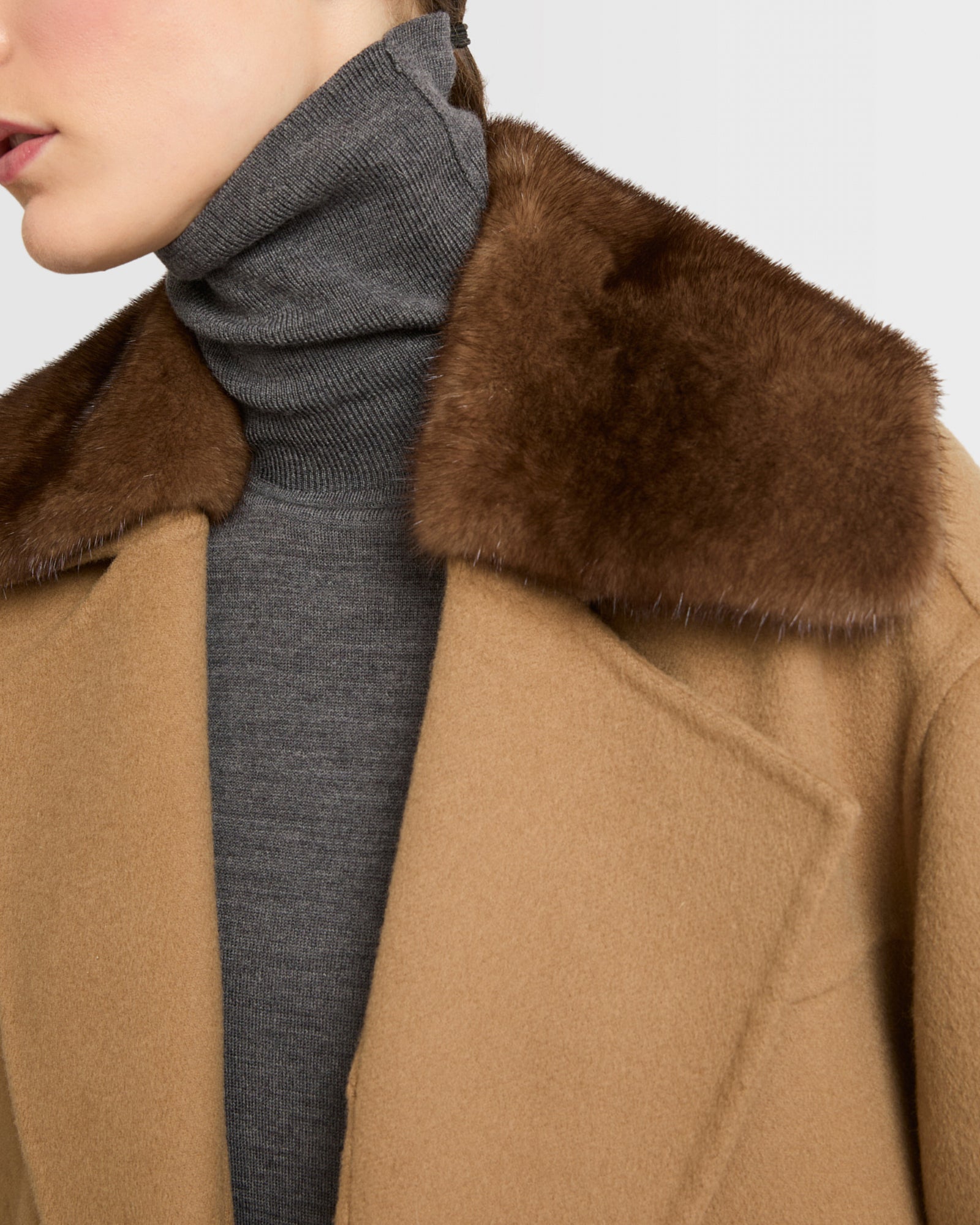 ジャケット・アウター 2WAY BIG MOUTON COAT / BEIGE MOUTON COMBINATION JACKET -BEIGE- | IN ONLINE STORE