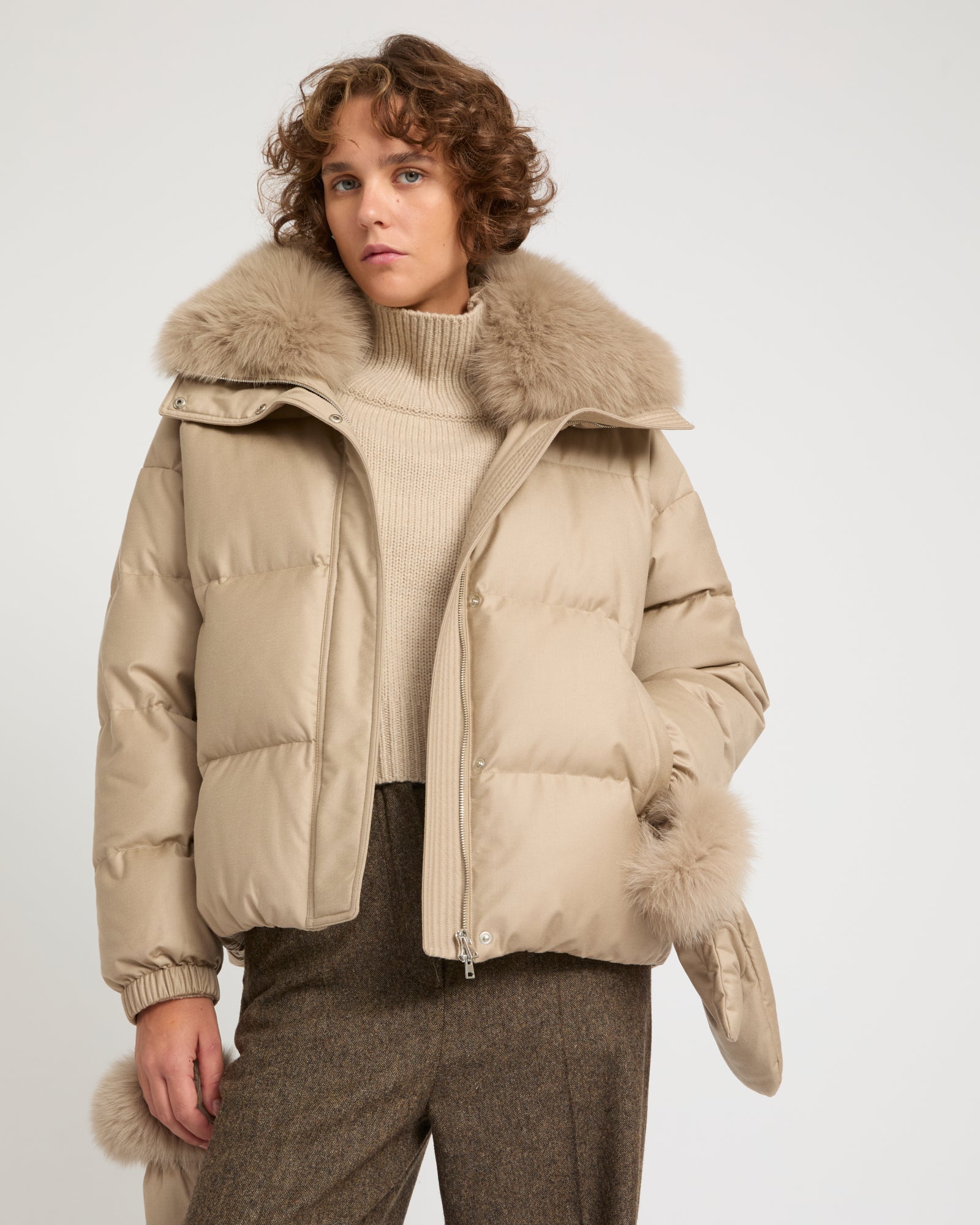 【LL】THE SUIT COMPANY FILO D'ORO メンズ アウター Fano Studios】Blocking lapel single jacket FC22W008