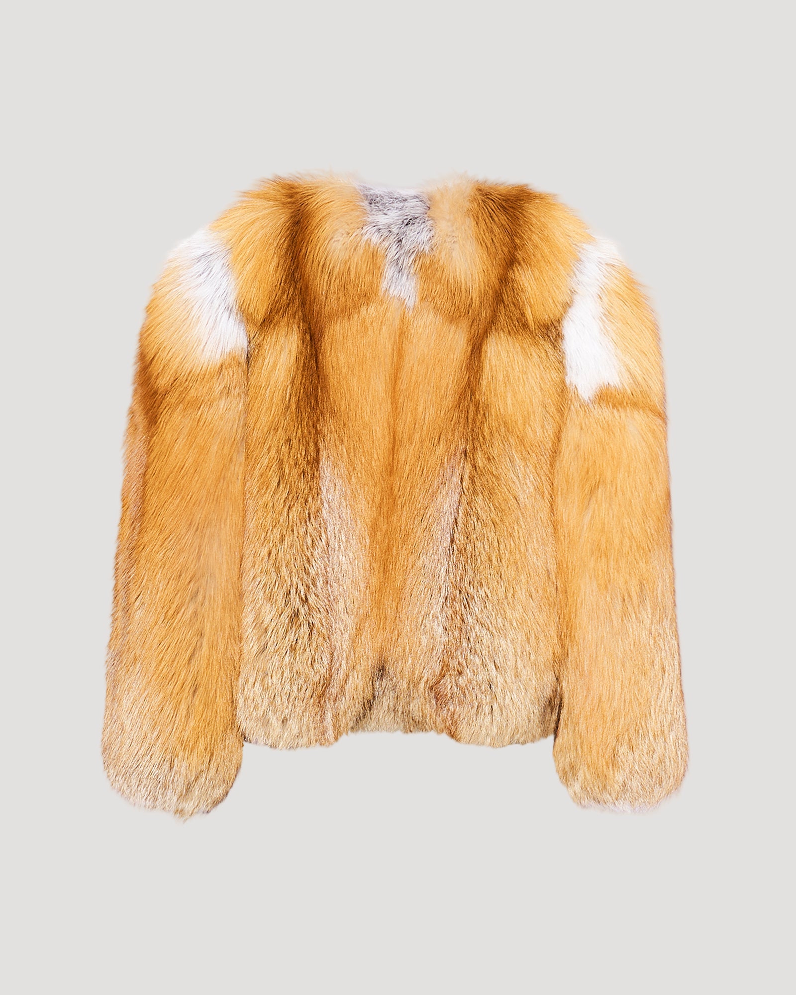 Straight fox fur jacket – Yves Salomon