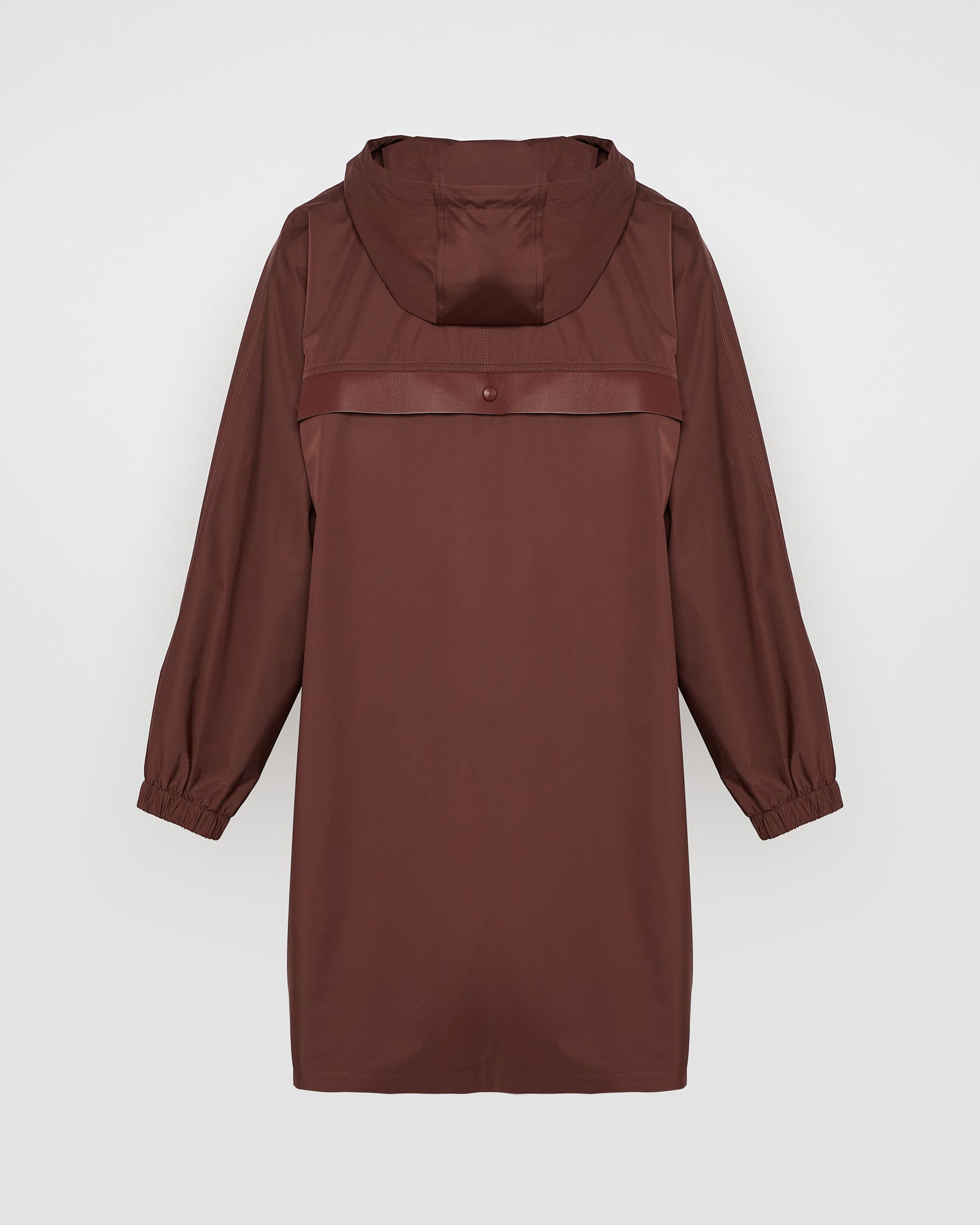 Parka à capuche en tissu technique imperméable -Yves salomon - Nouvelle collection Printemps Été