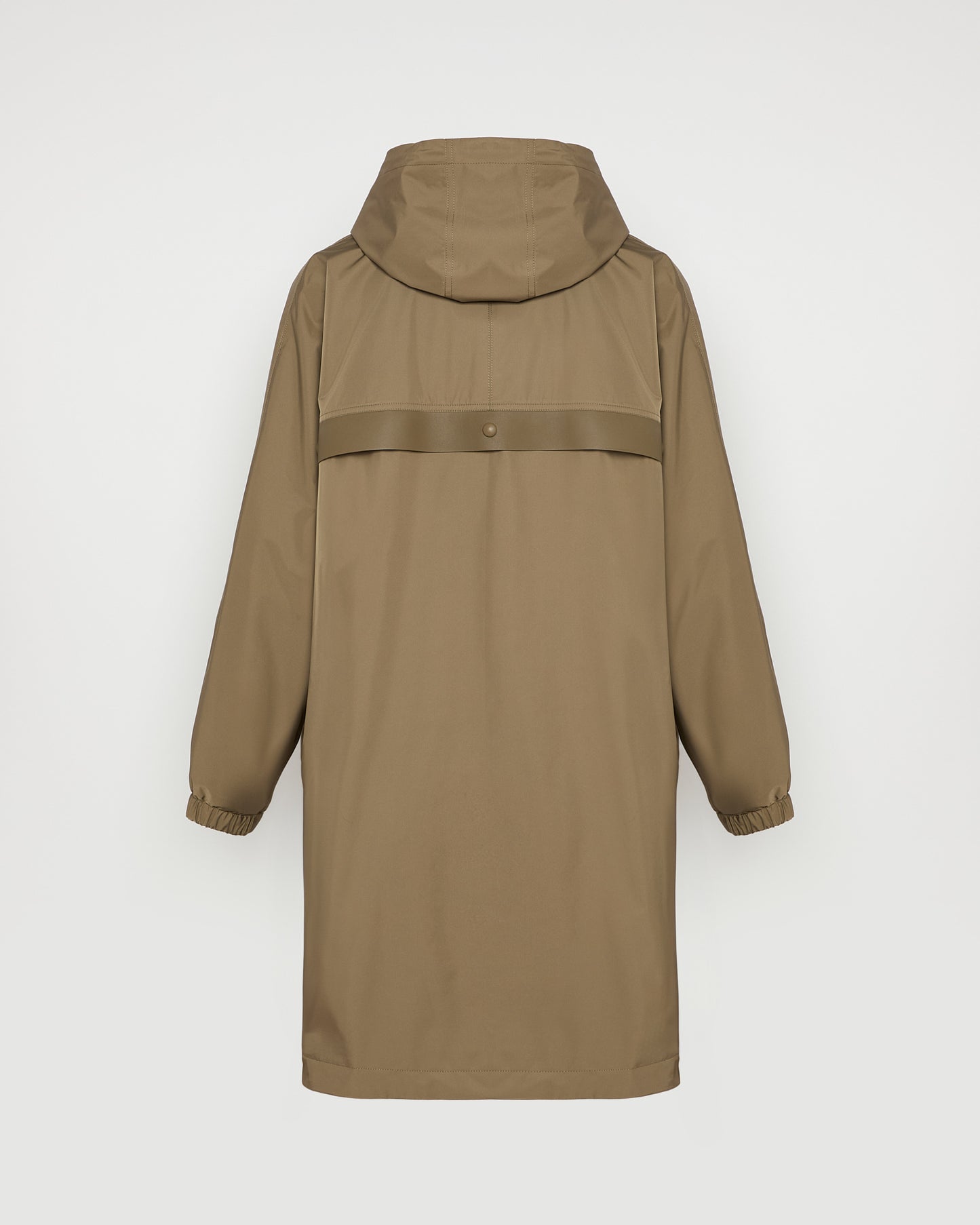 Parka à capuche en tissu technique imperméable -Yves salomon - Nouvelle collection Printemps Été