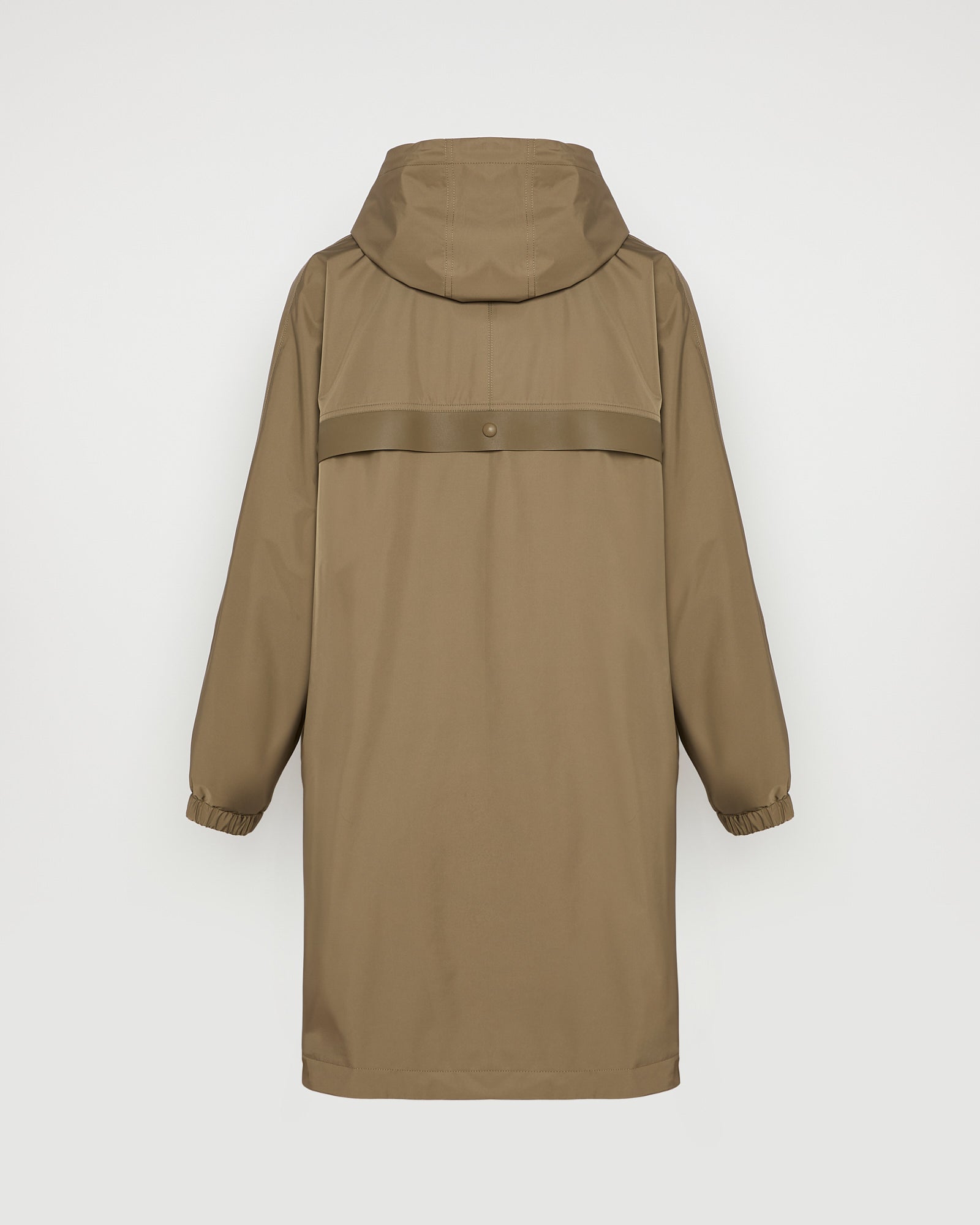 Parka à capuche en tissu technique imperméable -Yves salomon - Nouvelle collection Printemps Été
