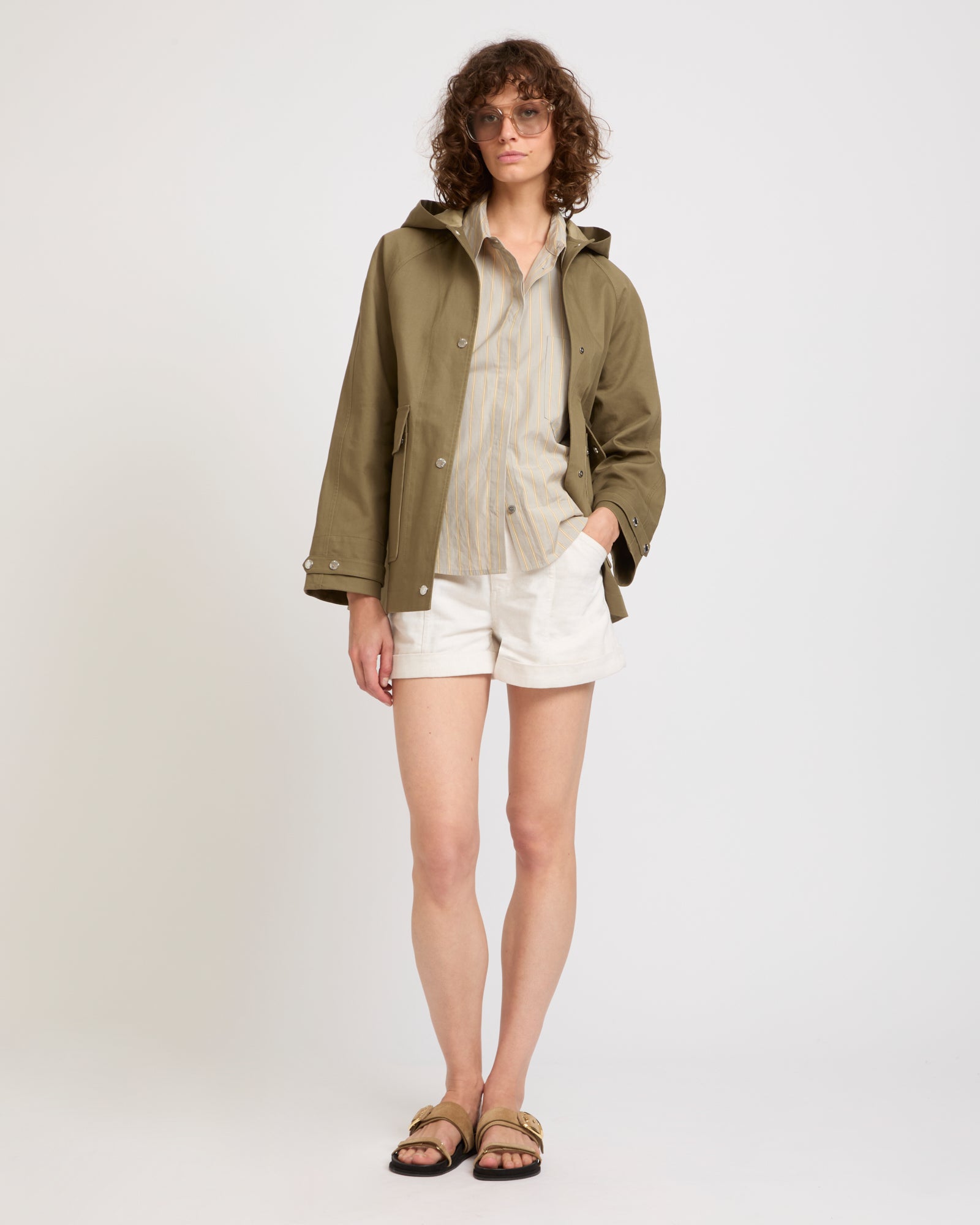 Women's short parka | Yves Salomon PARIS