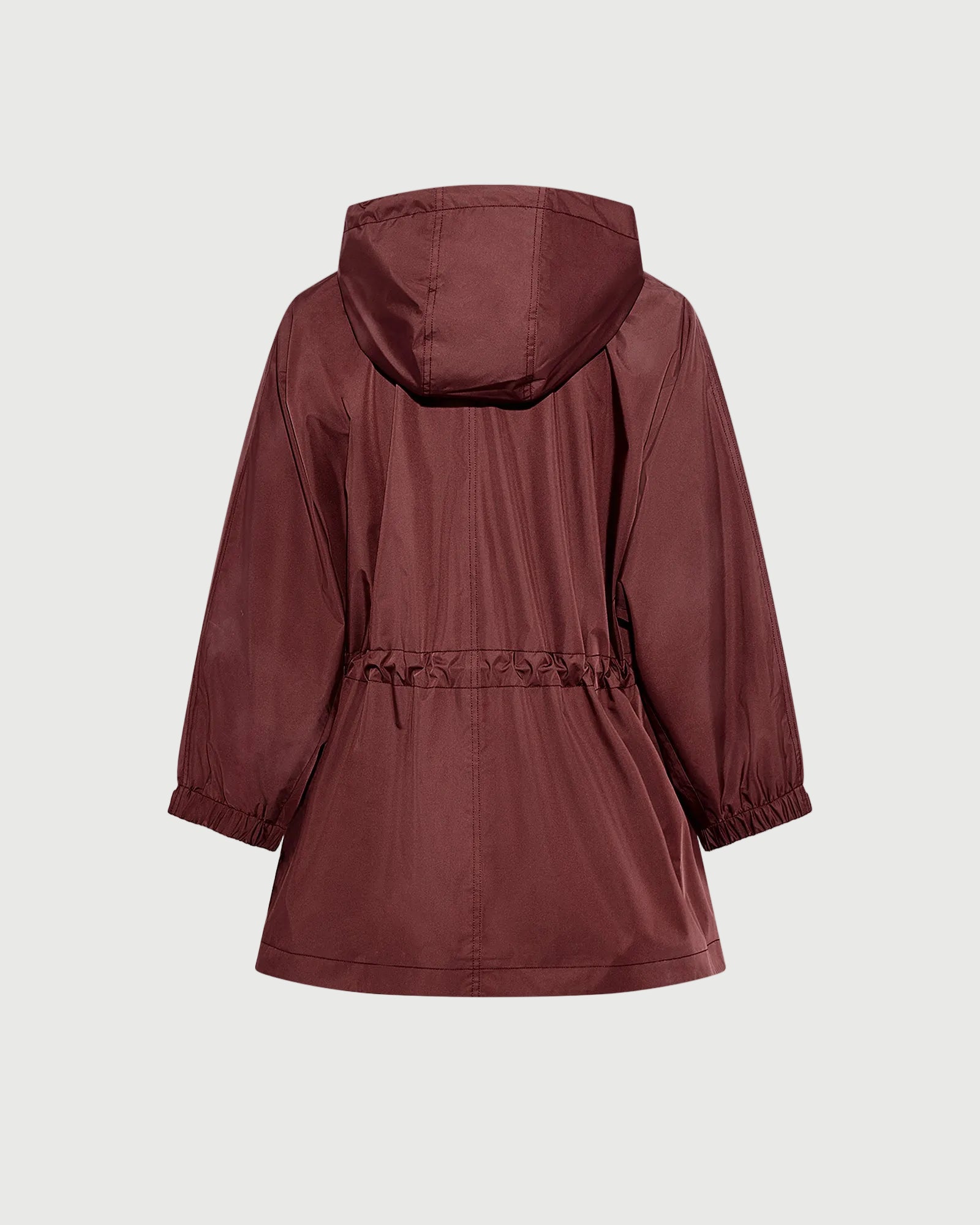 Parka cape en tissu technique imperméable -Yves salomon - Nouvelle collection Printemps Été