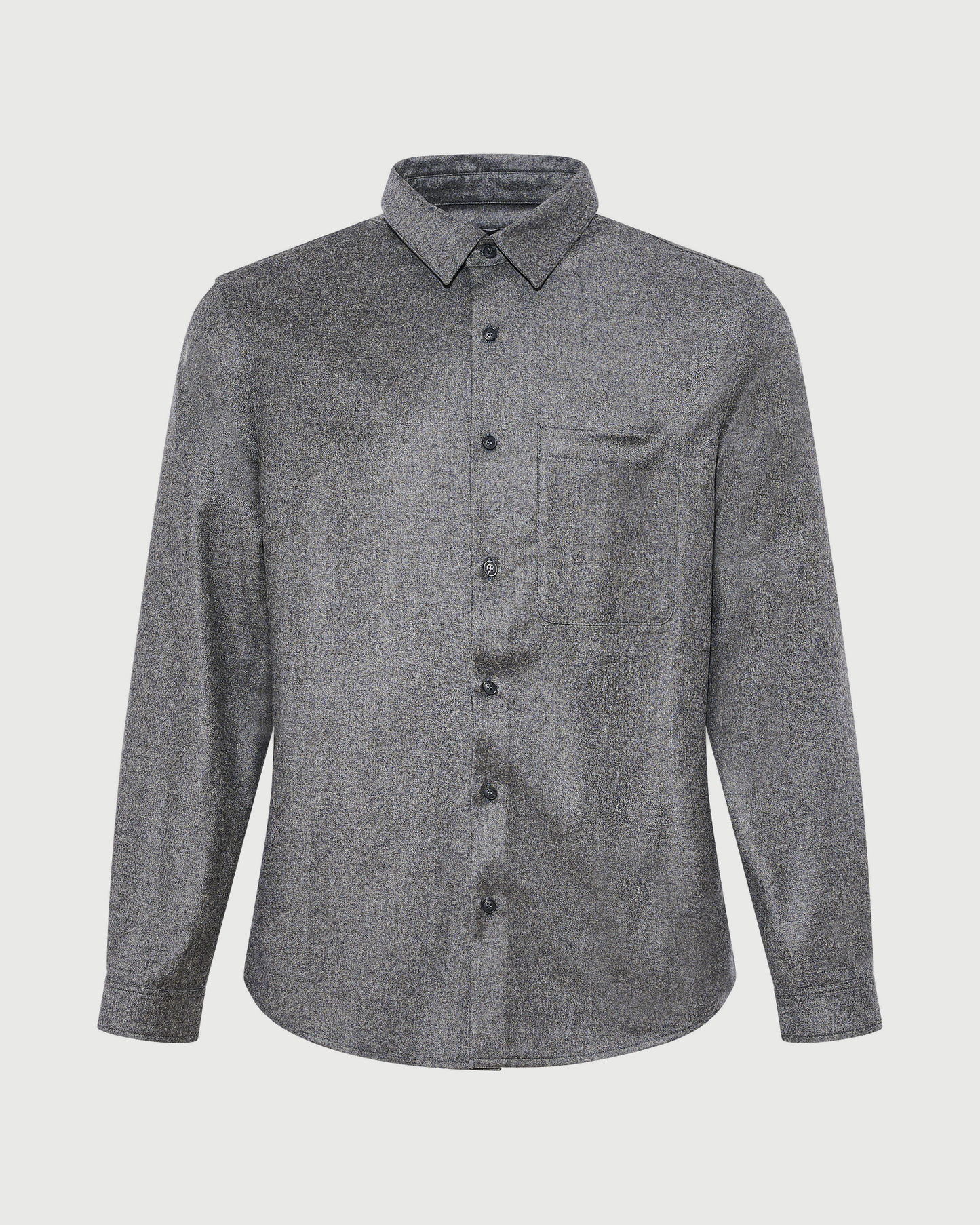 Surchemise en flanelle de lainage cachemire Loro Piana- Yves Salomon - Nouvelle collection Automne Hiver