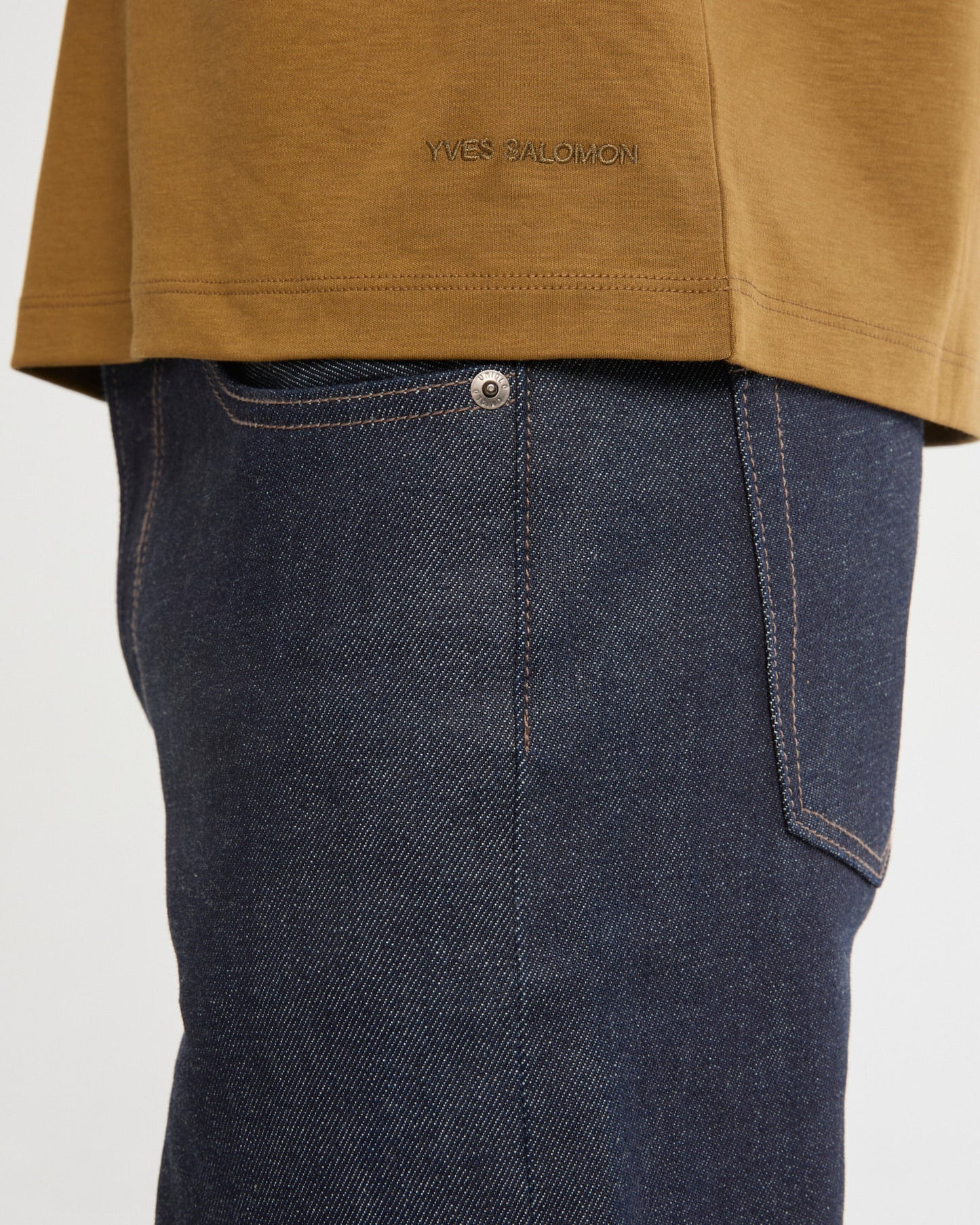 T-shirt en interlock coton et soie -Yves salomon - Nouvelle collection Printemps Été