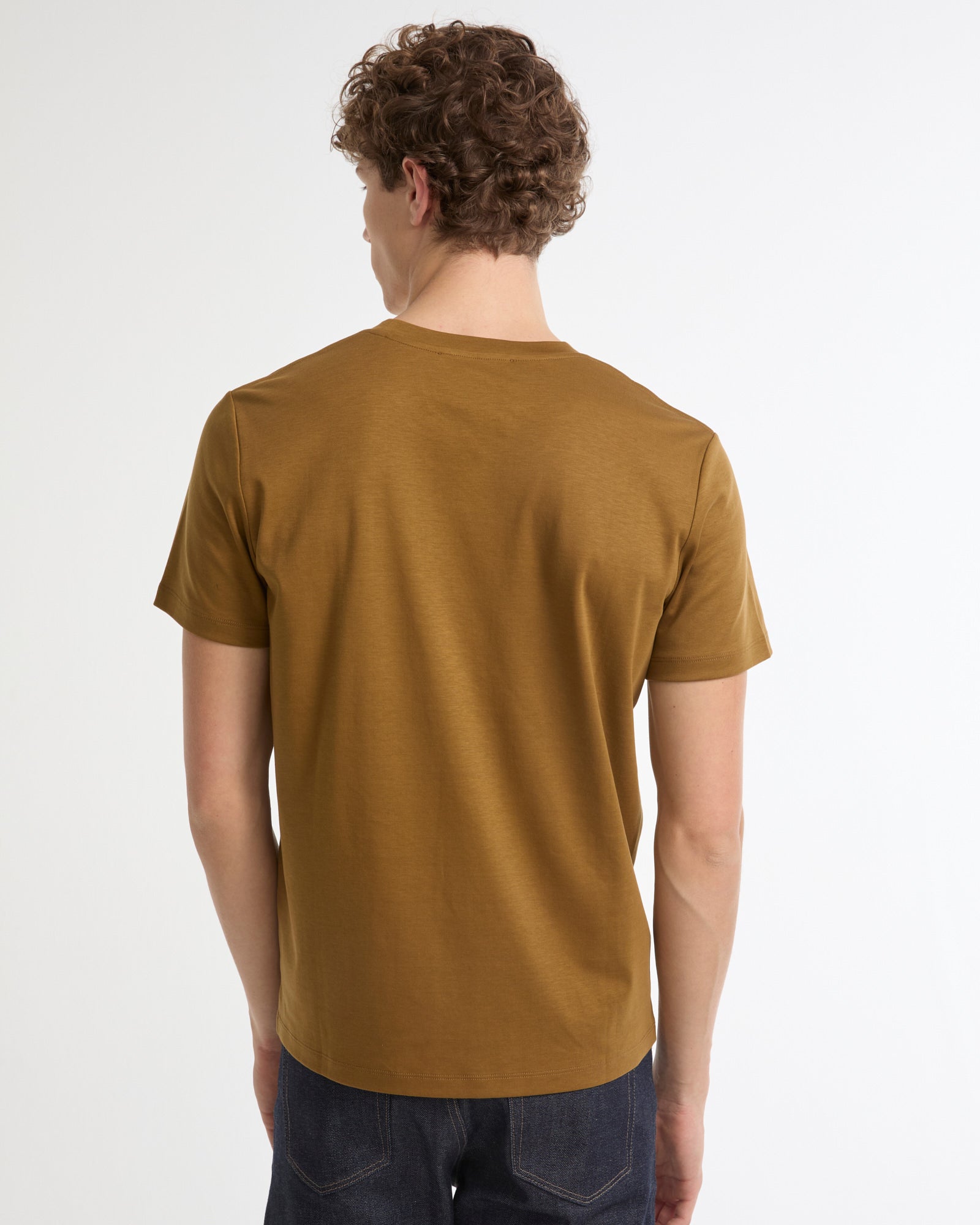 T-shirt en interlock coton et soie -Yves salomon - Nouvelle collection Printemps Été