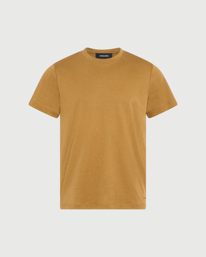 T-shirt en interlock coton et soie
