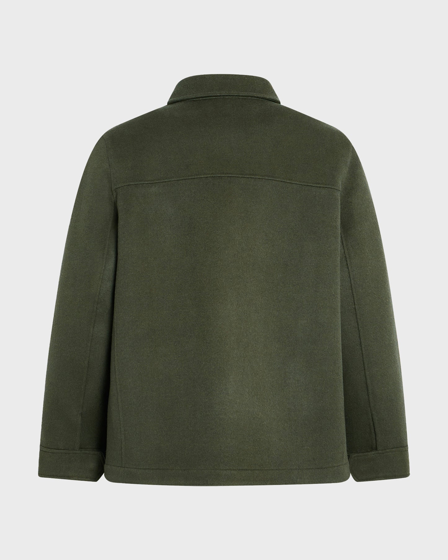 Double-sided cashmere jacket