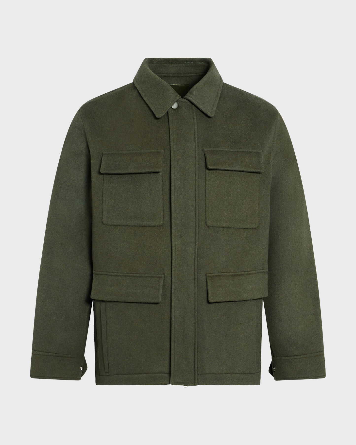 Double-sided cashmere jacket