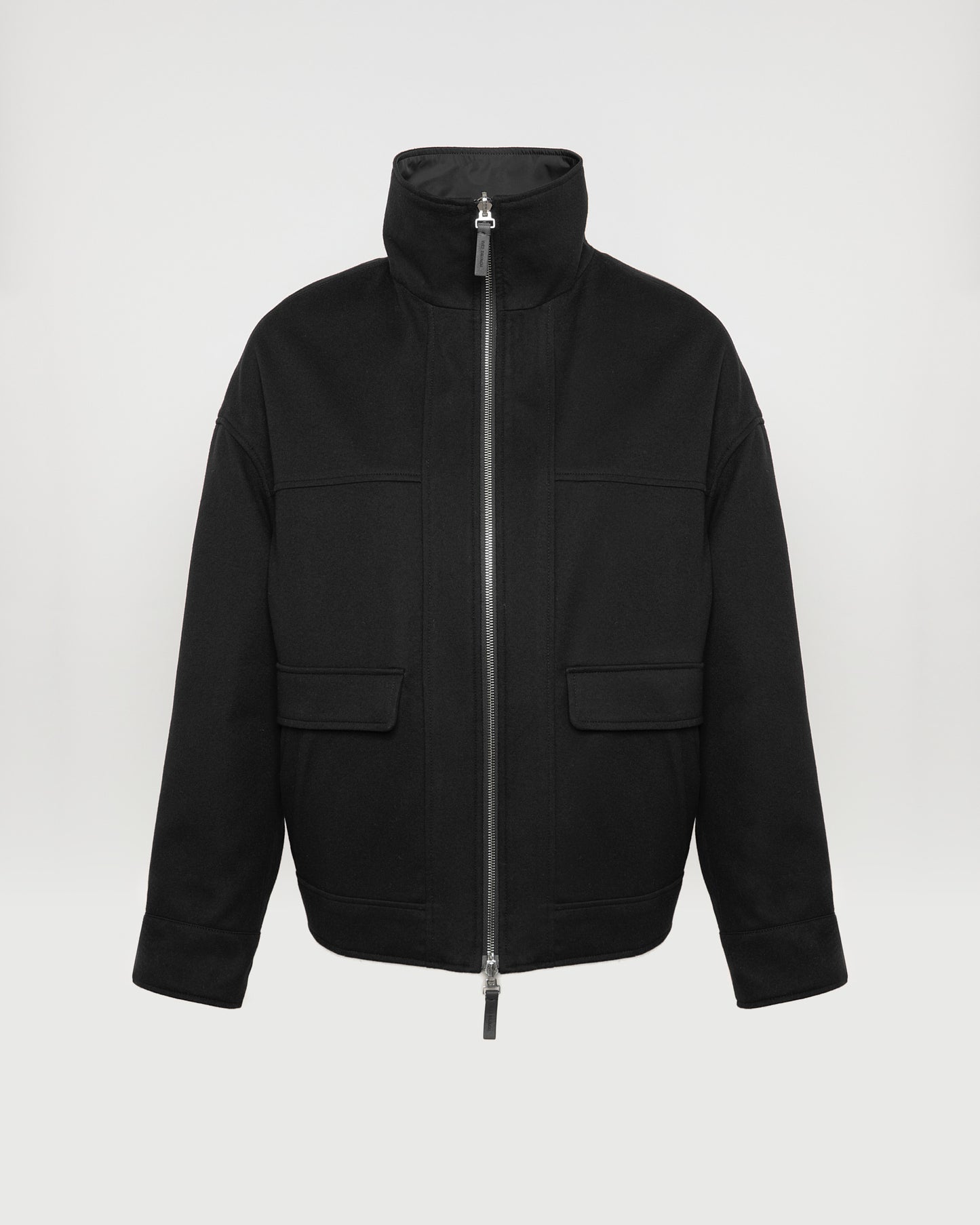 Blouson réversible en lainage cachemire et tissu technique -Yves salomon - Nouvelle collection Printemps Été