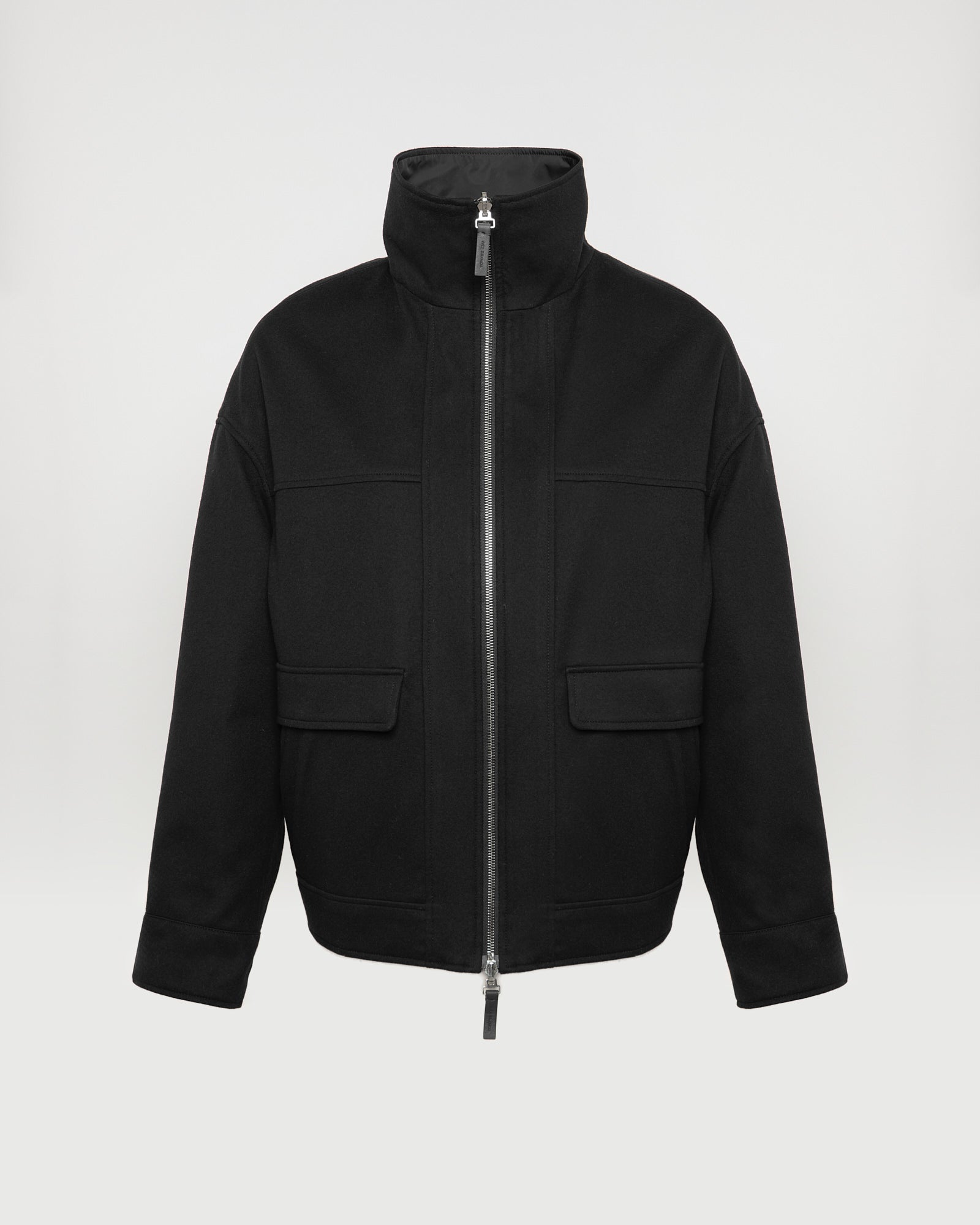 Blouson réversible en lainage cachemire et tissu technique -Yves salomon - Nouvelle collection Printemps Été