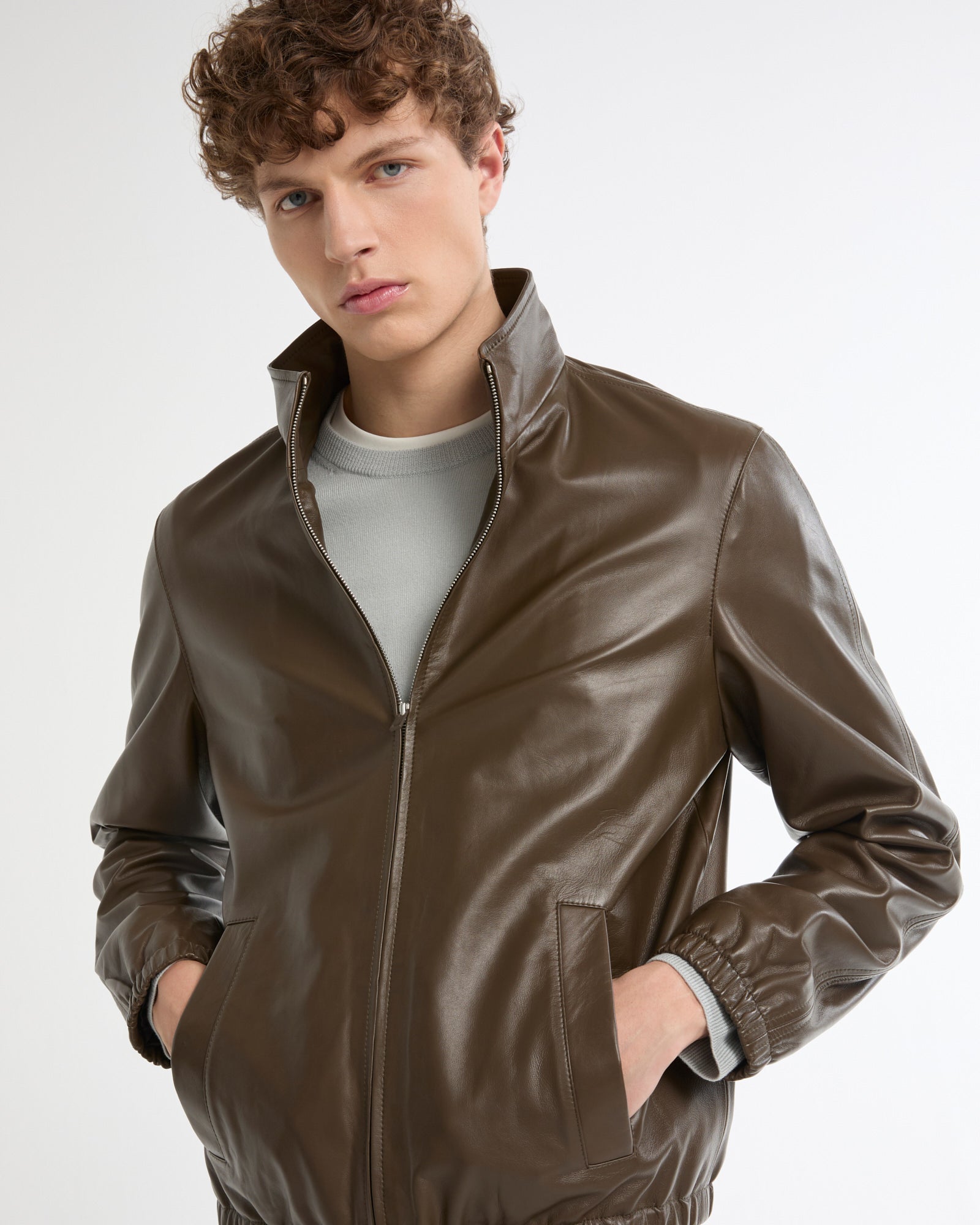 Men's Leather & Suede — Nappa, Lambskin & Suede | Yves Salomon