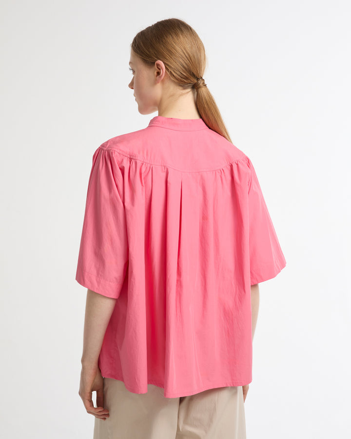Blouse ample en popeline de coton -Yves salomon - Nouvelle collection Printemps Été