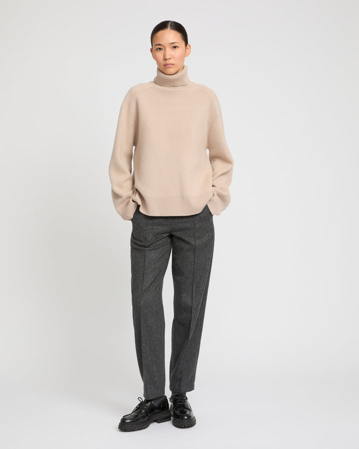 Polo-neck sweater