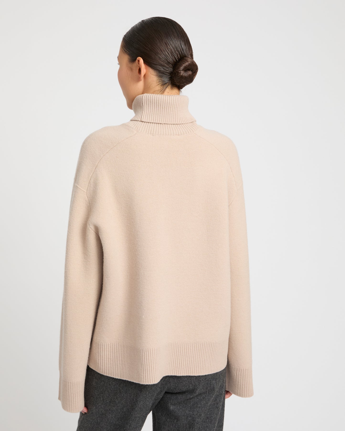 Polo-neck sweater
