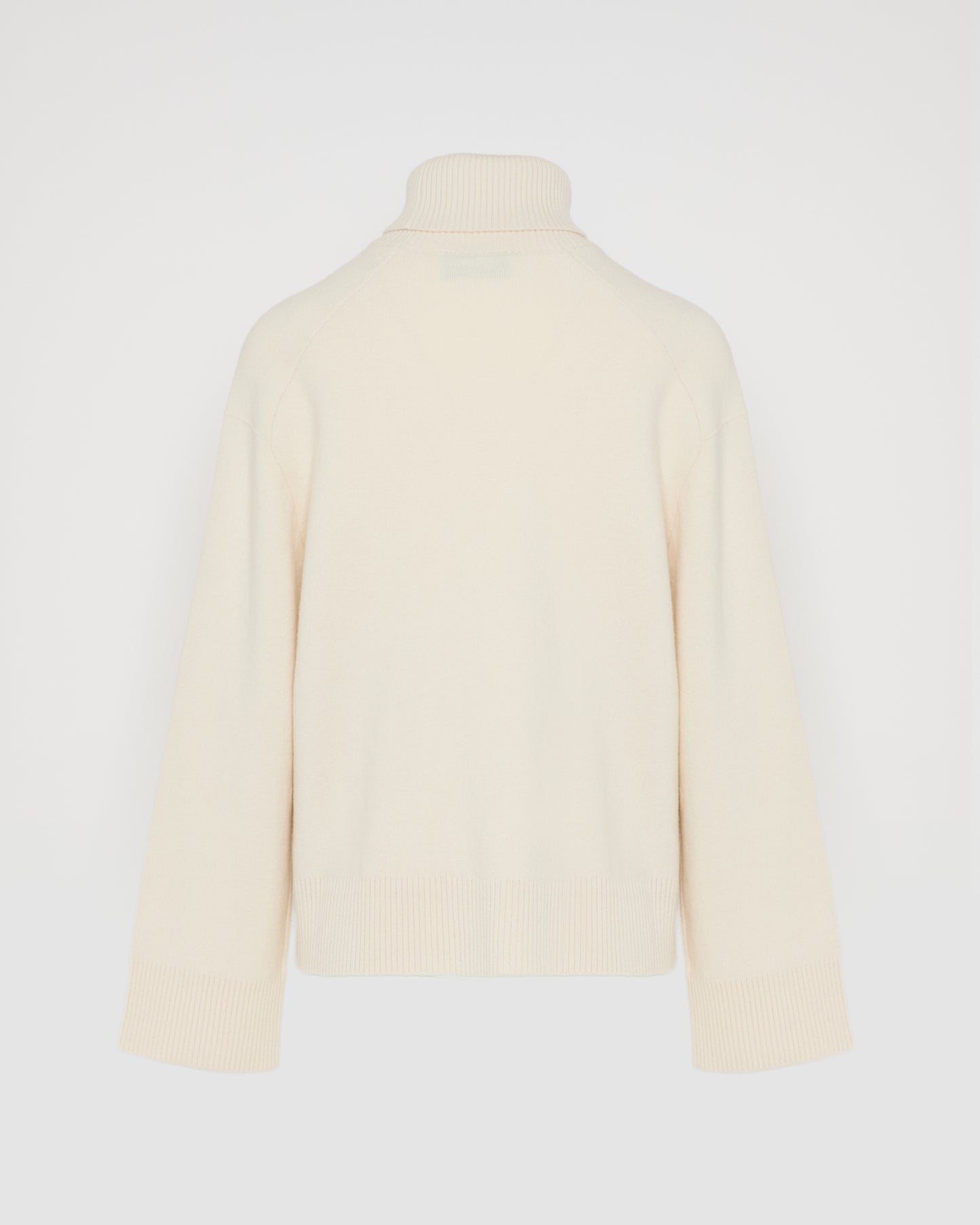 Pull en maille à col roulé -Yves Salomon