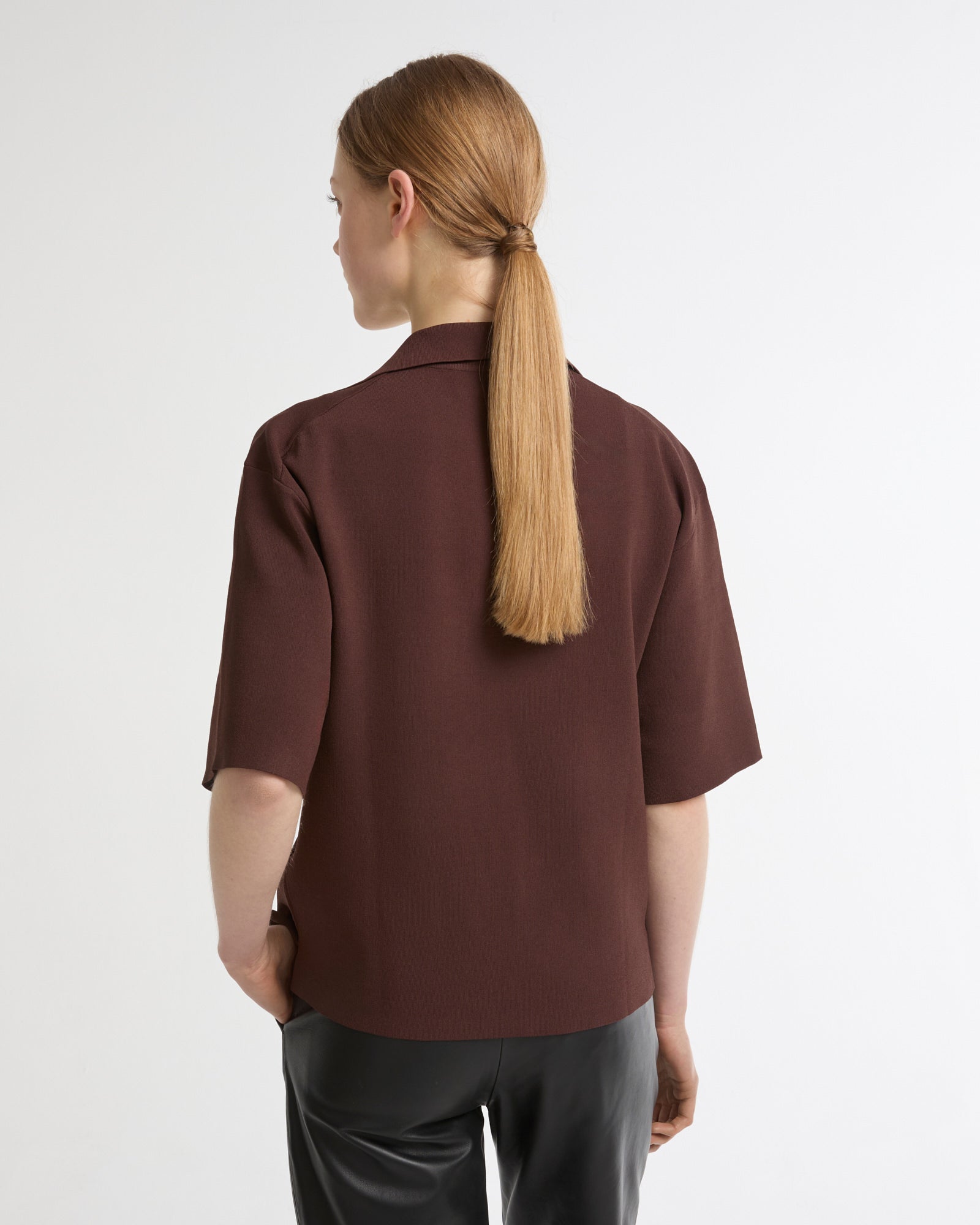 Polo en maille -Yves salomon - Nouvelle collection Printemps Été