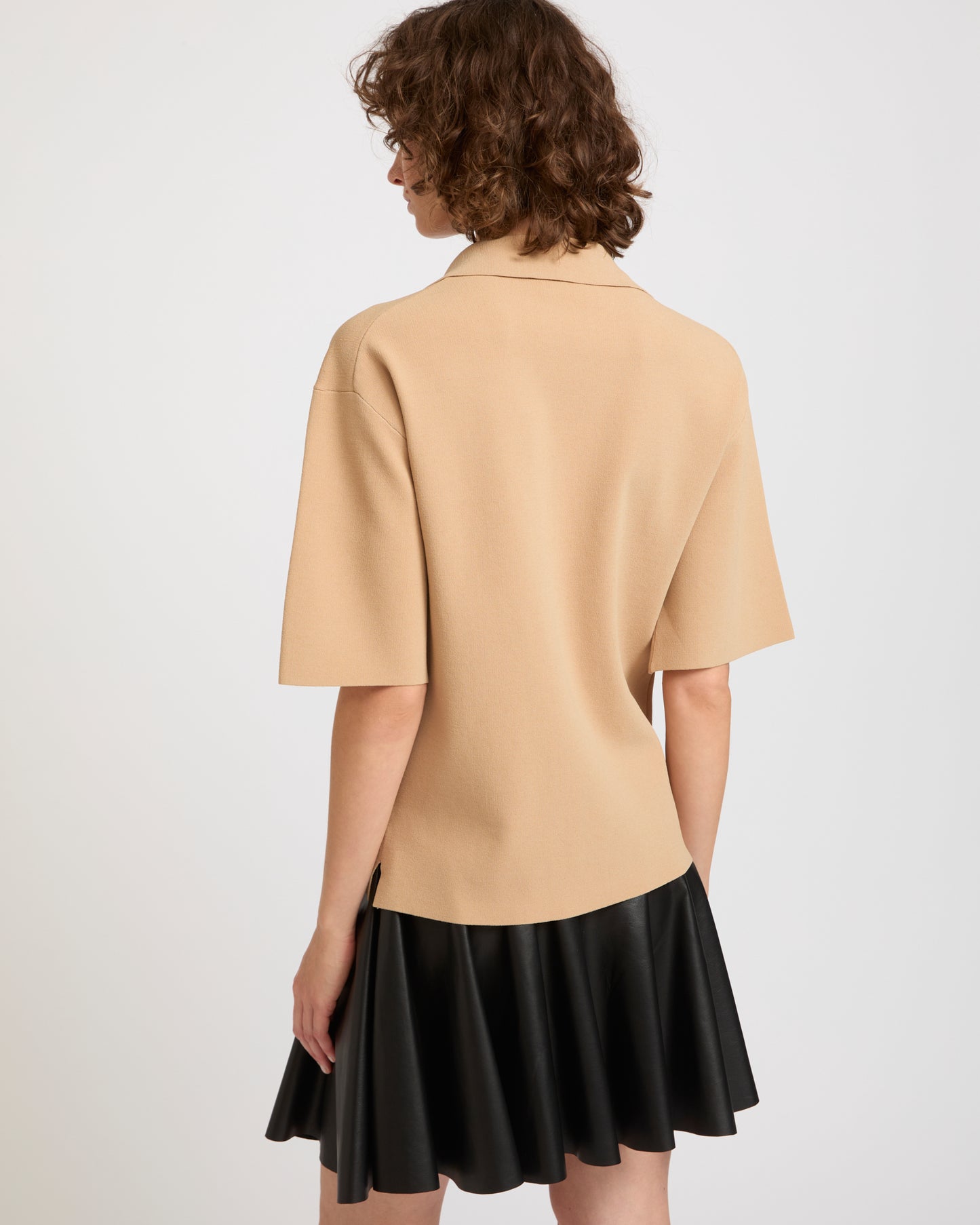 Polo en maille -Yves salomon - Nouvelle collection Printemps Été