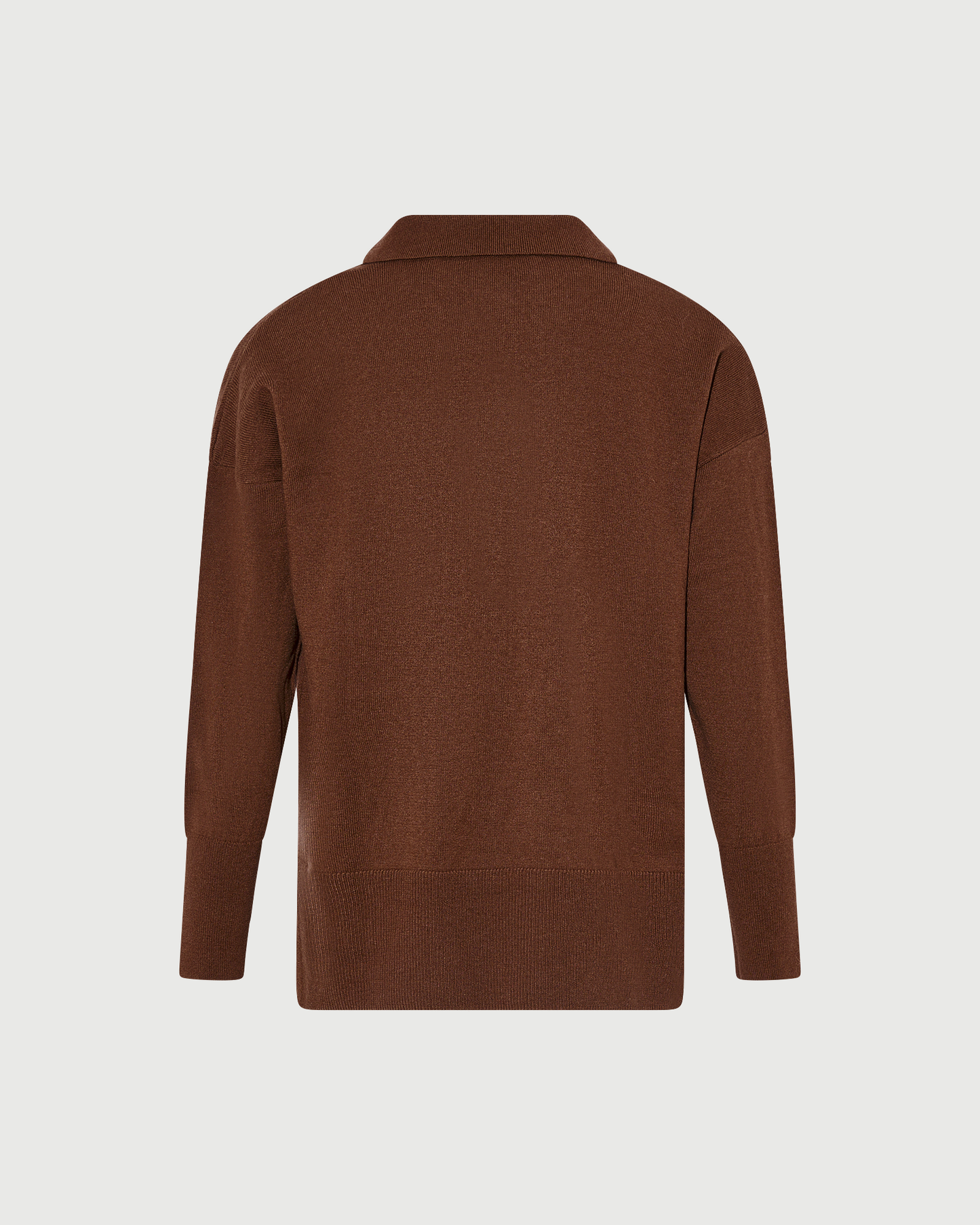 Polo en maille mérinos- Yves Salomon - Nouvelle collection Automne Hiver