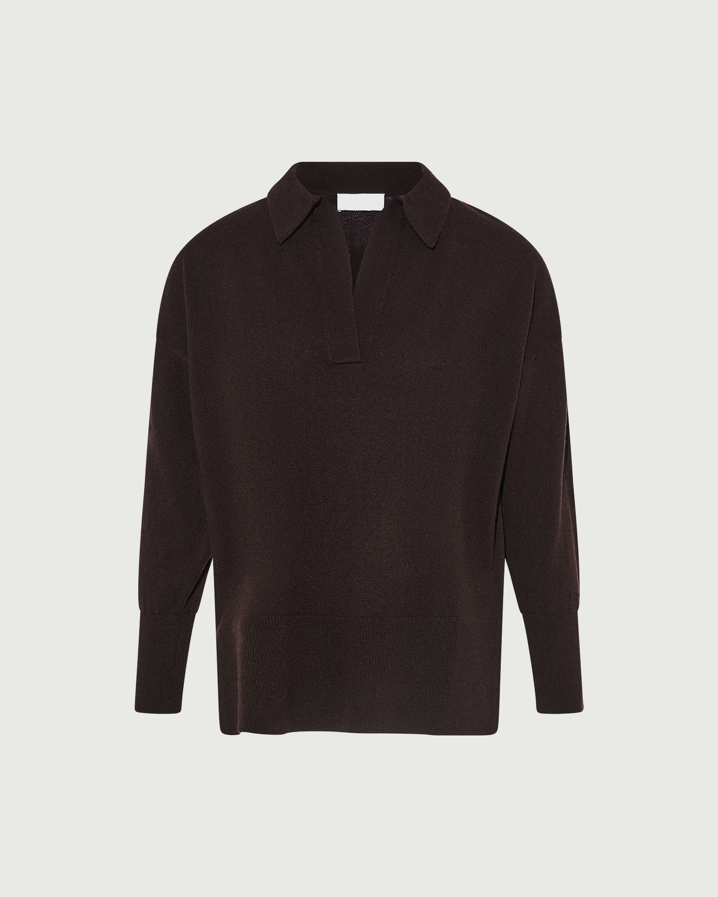 Polo en maille mérinos- Yves Salomon - Nouvelle collection Automne Hiver