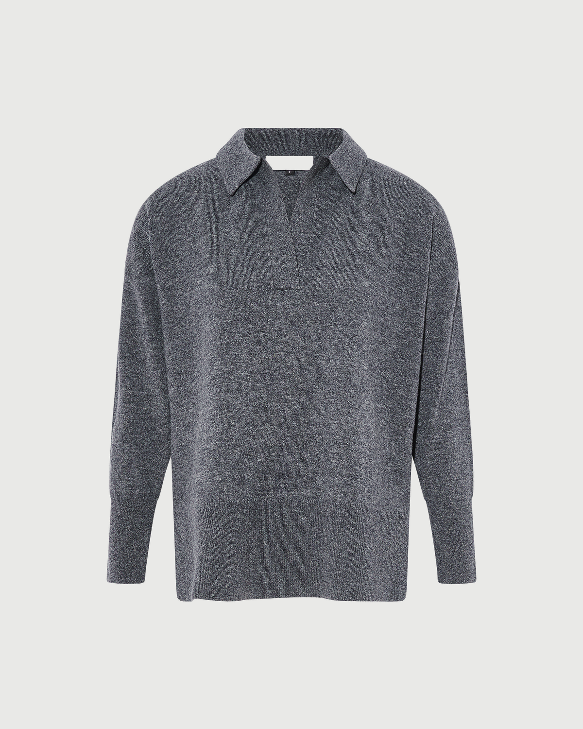 Polo en maille mérinos- Yves Salomon - Nouvelle collection Automne Hiver