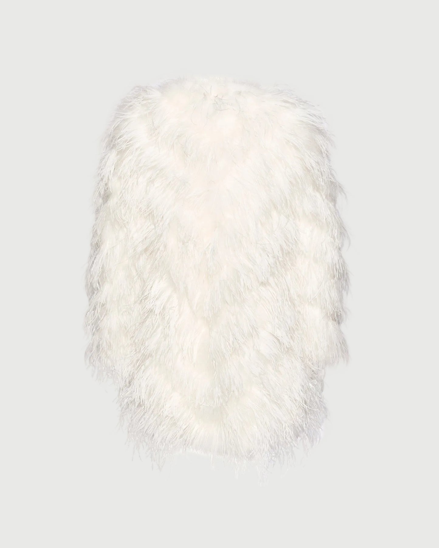 Manteau en plumes -Yves salomon - Nouvelle collection Printemps Été