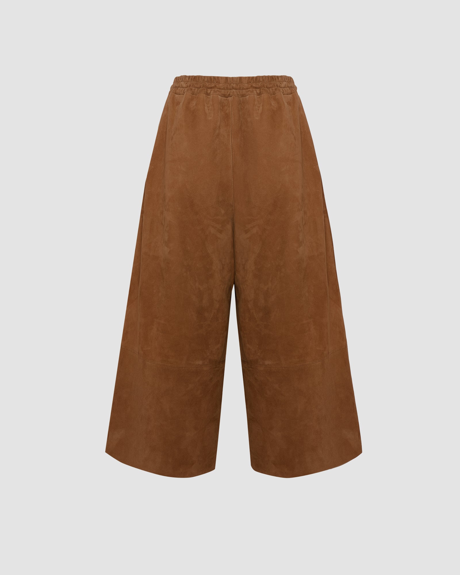 NE PAS METTRE EN LIGNE Pantalon ample en veau velours -Yves salomon - Nouvelle collection Printemps Été