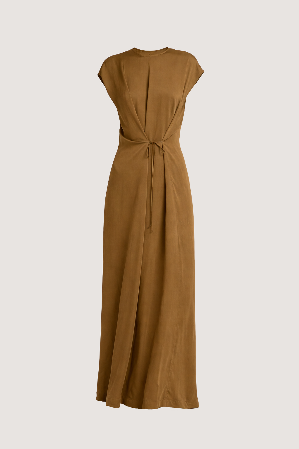 Soldes Robe asymétrique modulable en satin -Yves salomon - Nouvelle collection Printemps Été