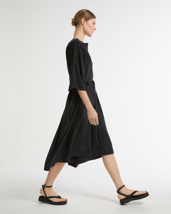 Robe en crêpe de soie légère -Yves salomon - Nouvelle collection Printemps Été