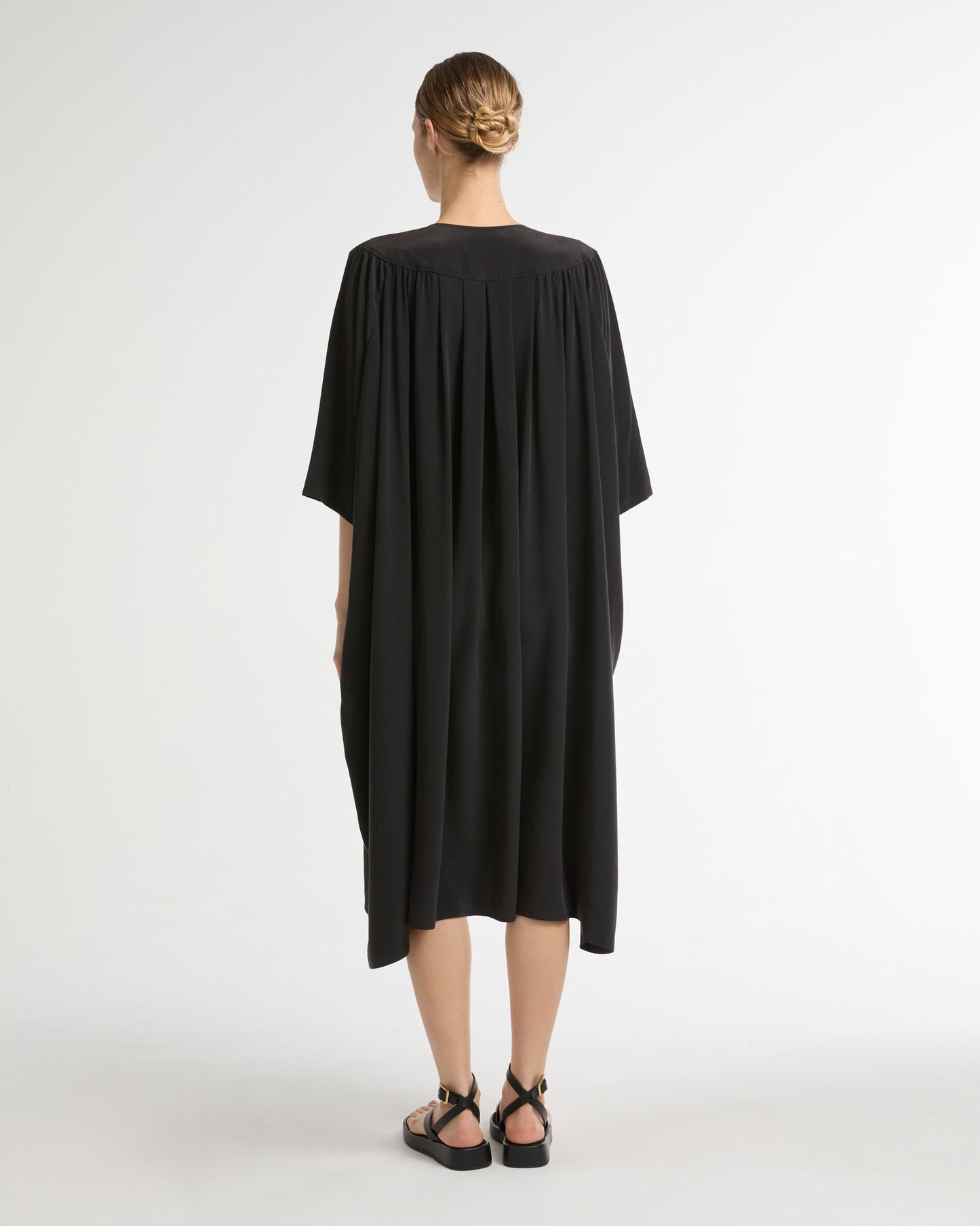 Robe en crêpe de soie légère -Yves salomon - Nouvelle collection Printemps Été