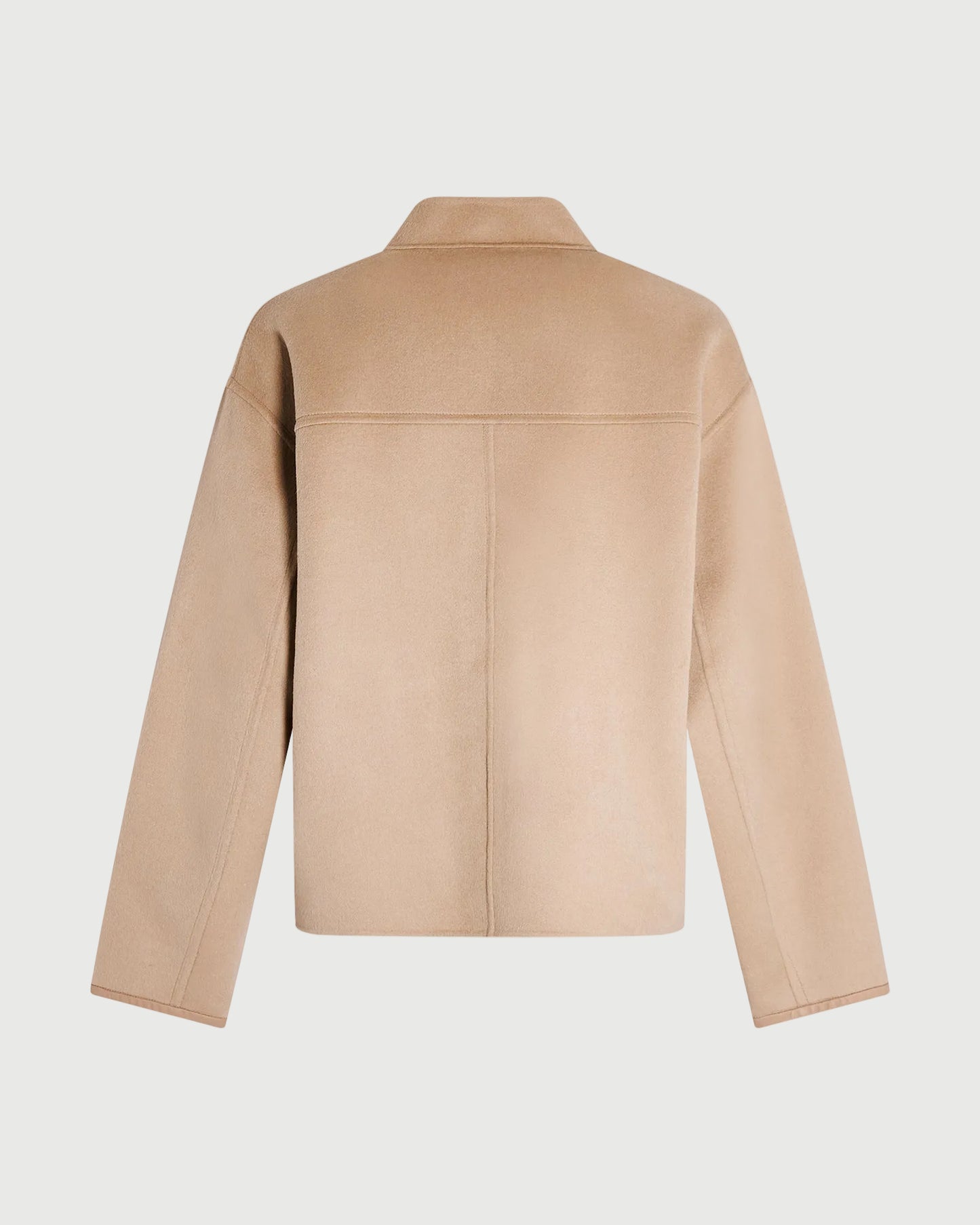 Veste teddy en lainage cachemire double face -Yves salomon - Nouvelle collection Printemps Été