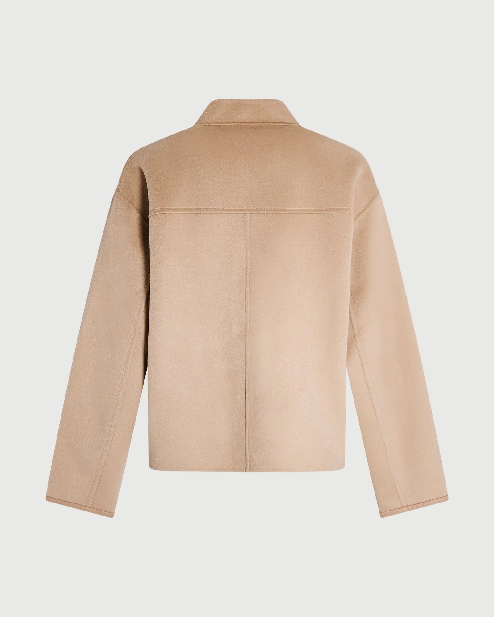 Veste teddy en lainage cachemire double face -Yves salomon - Nouvelle collection Printemps Été