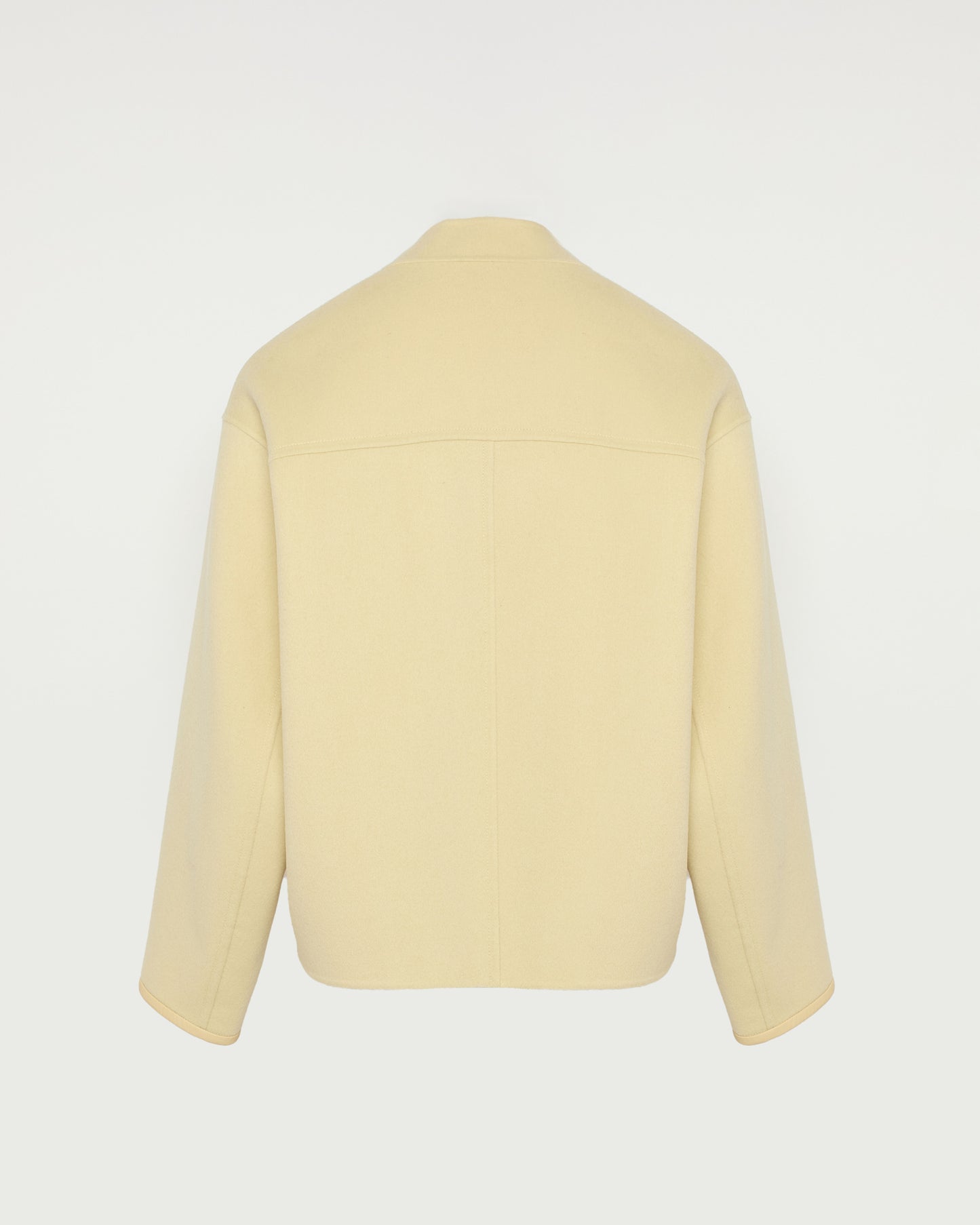 Soldes Veste teddy en lainage cachemire double face -Yves salomon - Nouvelle collection Printemps Été