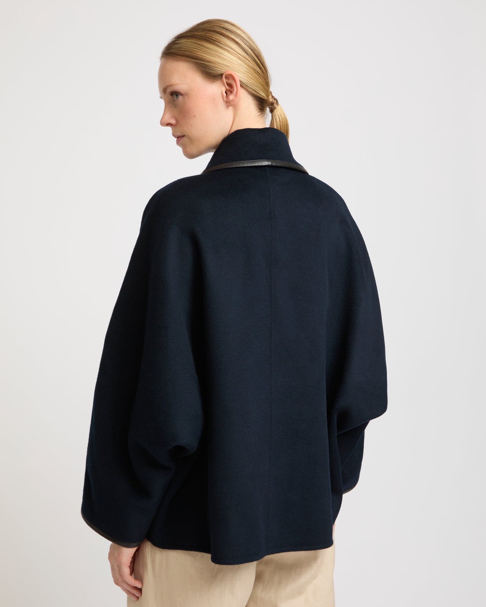 Soldes Caban en lainage cachemire double face -Yves salomon - Nouvelle collection Printemps Été