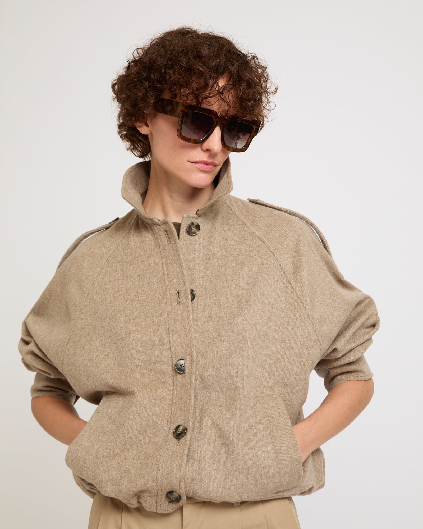 Veste en cachemire -Yves salomon - Nouvelle collection Printemps Été