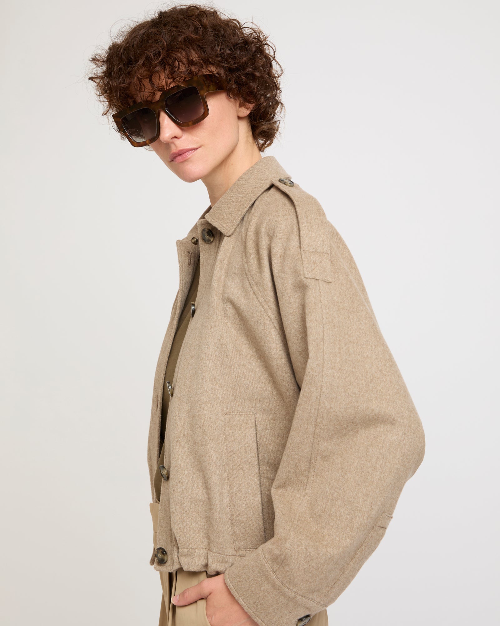 Veste en cachemire -Yves salomon - Nouvelle collection Printemps Été